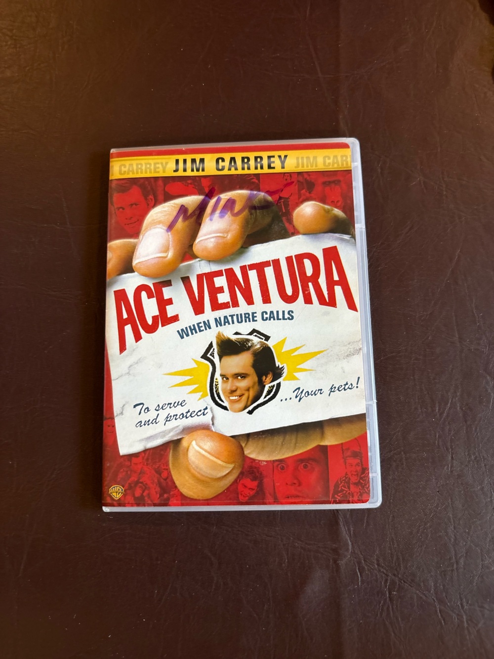 🎬DVD’s 8 for $25 Ace Ventura DVD Case - Red and White